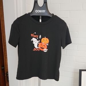 Halloween Black T-Shirt, Small